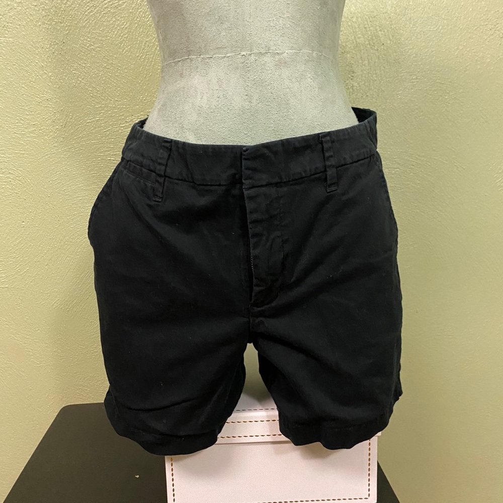 Black cargo shorts